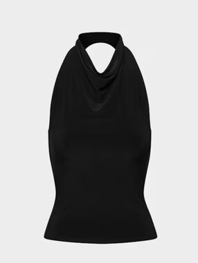 [NWT] Aritiza Wilfred Black Halter Cowl Tower Top Sz Small